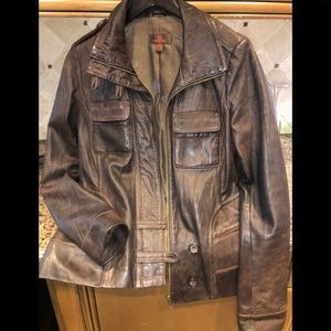 DANIER Woman’s Brown Leather Jacket